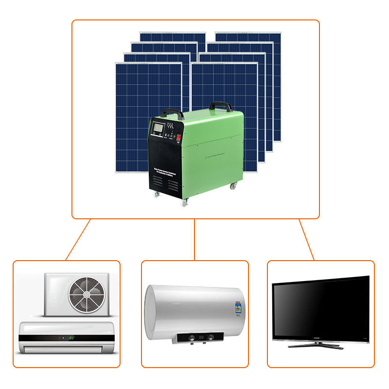 Easy Installation 1000Watt Portable Off Grid Solar Power System